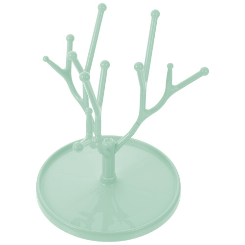 2Pièces Égouttoir Vert PP Support Séchage Bébé 1
