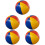 5Pièces Ballons Gonflables PVC Multi Couleurs Pour Enfants 7