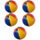 5Pièces Ballons Gonflables PVC Multi Couleurs Pour Enfants 8