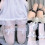 Γυναικεία Lolita Γλυκιά Δαντέλα με Βολάν, Κάλτσες Μέχρι τον Μηρό, Σέξι Διαφανείς, 4