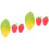 6St Kindvriendelijke Simulatie Fruit Percussie Instrumenten Set 3