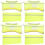 4Sets Bright Color Hard Hat Sun Shade with Reflective Neck Guard 4