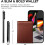 Λεπτά πορτοφόλια με κλιπ για άνδρες Blocking8Card Holder Minimal Small Thin Leather Bifold Ανδρικό 4