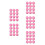 60Pcs Rose Floating Party Candles Smokeless 7