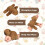 3St Plush Slap Bracelet Chocolade Dieren Huggers 7