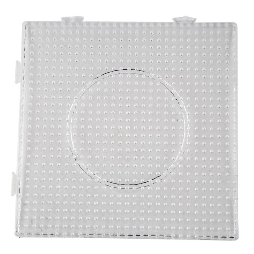 24pcs ABC Clear 145x145mm Square Large Pegboards Board for Hama Fuse  Bead 1