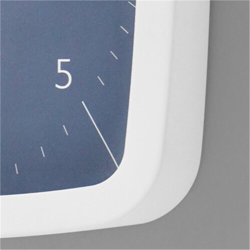 Modern living room rectangular clock with silent and simple battery power 2