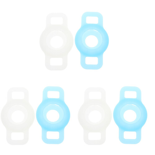 6Pcs Durable Collar Tracer Silicone Covers for Pet Protection 1