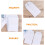 2 Pieces Nurse Doctor Insert Pencil Pouch Protector Storage Pocket 11