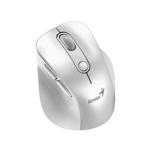 Mouse Genius sem fio Bluetooth recarregável Mini Ergo 9000S Pro Branco 1
