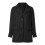 Women's Long Sleeve Classic Draped Open Front Lightweight Blazer Black, M 7