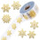 Αυτοκόλλητα Snowflake Clear Envelope Seals Holiday Label για διακόσμηση πάρτι με χαρτόνι 6