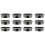 12Pcs Nylon Desk Wire Hole Covers Cable Caps for Computer Tables 2