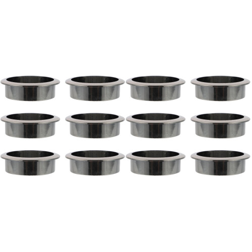 12Pcs Nylon Desk Wire Hole Covers Cable Caps for Computer Tables 1