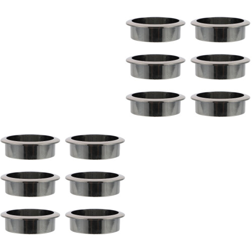 12Pcs Nylon Desk Wire Hole Covers Cable Caps for Computer Tables 2