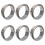12Pcs Nylon Desk Wire Hole Covers Cable Caps for Computer Tables 9