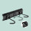 Wall Bike Rack with Rail - Holds Multiple Bicycles 5