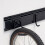 Wall Bike Rack with Rail - Holds Multiple Bicycles 6