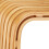 Banqueta de bambu para corredor - Assento compacto e espaço para guardar sapatos 3