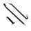3-Piece Crowbar Set - Hardened Steel, Nail Pulling 6