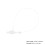 2St Plastic Label Snaps Wit Voor Kleding En Cadeau Ophangers 3