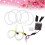 8Pcs Assorted Color Angel Eyes Headlights Low Power Consumption 11