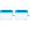 2Pcs Compact Blue Hand Shredder Small Paper Shredder for School Office 5
