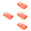 4Pcs Storage Box with Cover and Detachable Scoop 5