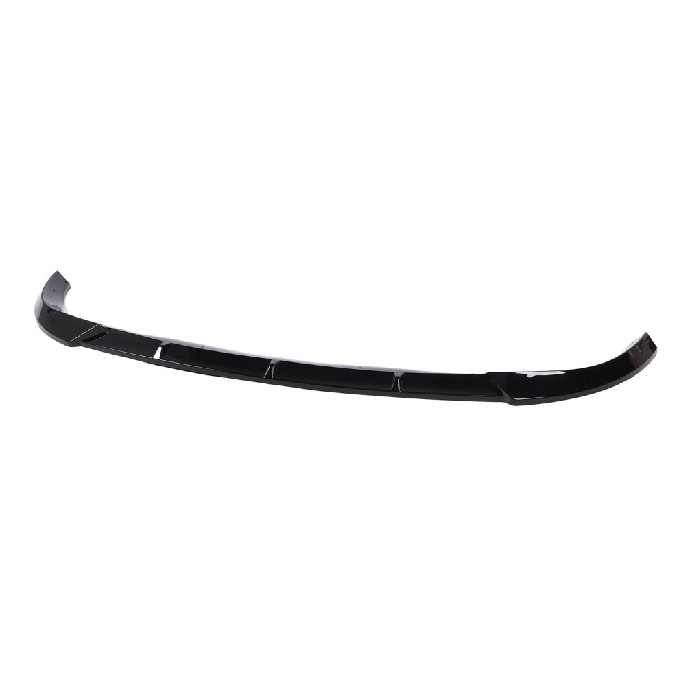Sporty Front Bumper Lip 3Pc Glossy Grand Black 7340572564023
