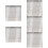 500Pcs White Nylon Cable Ties with Screw Holes Self-Locking Fixing Use 9