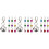 30Pcs Stylish Hanging Pet Collar Bells Assorted Color Cat Dog 3