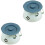2Pcs Handheld Plastic Urinal Pot with Lid Elder Chamber Pot for Home 3