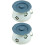 2Pcs Handheld Plastic Urinal Pot with Lid Elder Chamber Pot for Home 5