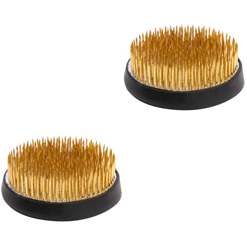 2Pièces Base Support Aiguilles Fleurs Multi Couleur Résistante 2