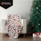 Juleteppe, 150x200 cm, myk polyester, hvit 6