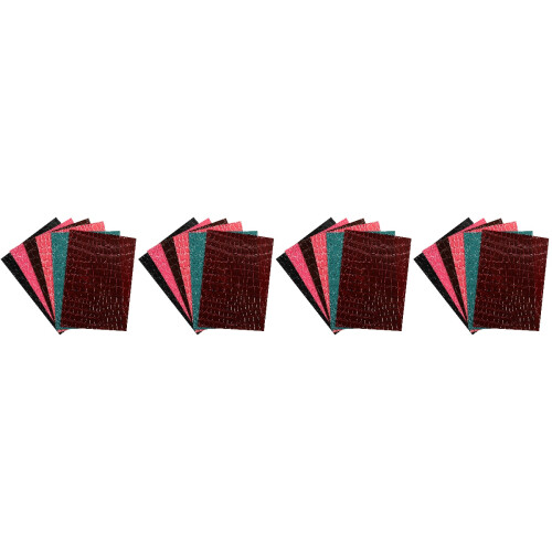 Cuir Patch Colorés Pour Projets DIY Décoration 2