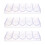 3Pcs Durable Transparent Poker Chips Organizer Storage Case 8