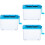 3Pcs Manual Paper Shredder Blue Household Office Accessory 9
