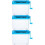 3Pcs Manual Paper Shredder Blue Household Office Accessory 11