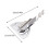 Sewing Machine Folder Silver Lightweight Fabric 1Pack 7