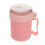 2Ensembles Coupes Soupe Céréales Rose Portables 8