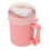 2Ensembles Coupes Soupe Céréales Rose Portables 11