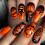 Νύχια για Halloween M Square ABS Ghostly Pumpkin Spiders Web Art Ανθεκτικότητα Ματ Φινίρισμα Για 24 τεμάχια 5