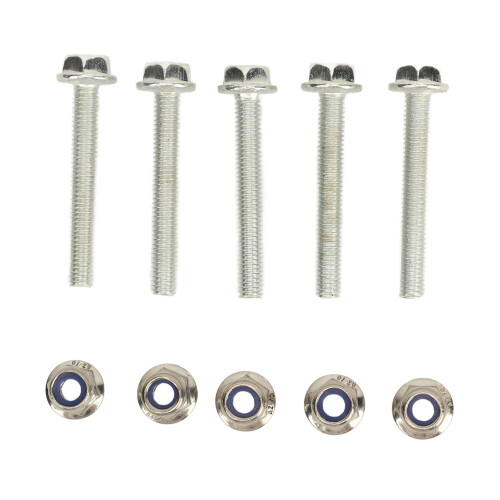 5pc Auger Shear Bolt Lock Nut Kit 19M7834/14M7397 1