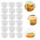 300Pcs Transparent Plastic Sauce Containers with Lids for Takeaway Use 5