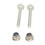5pc Auger Shear Bolt Lock Nut Kit 19M7834/14M7397 11