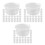 300Pcs Transparent Plastic Sauce Containers with Lids for Takeaway Use 7