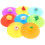 32Pièces Couvercles De Tasse Silicone Souples Design Ondulé 4