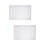 2 Count Spacers Grid Ruler Line Drawing Examination Transparent 7