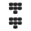 20Pcs Round Flower Pot Risers Durable Rubber Cushions for Garden Use 11